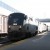 Amtrak #5, the California Zephyr, finally arrives at the Reno, NV station platform.